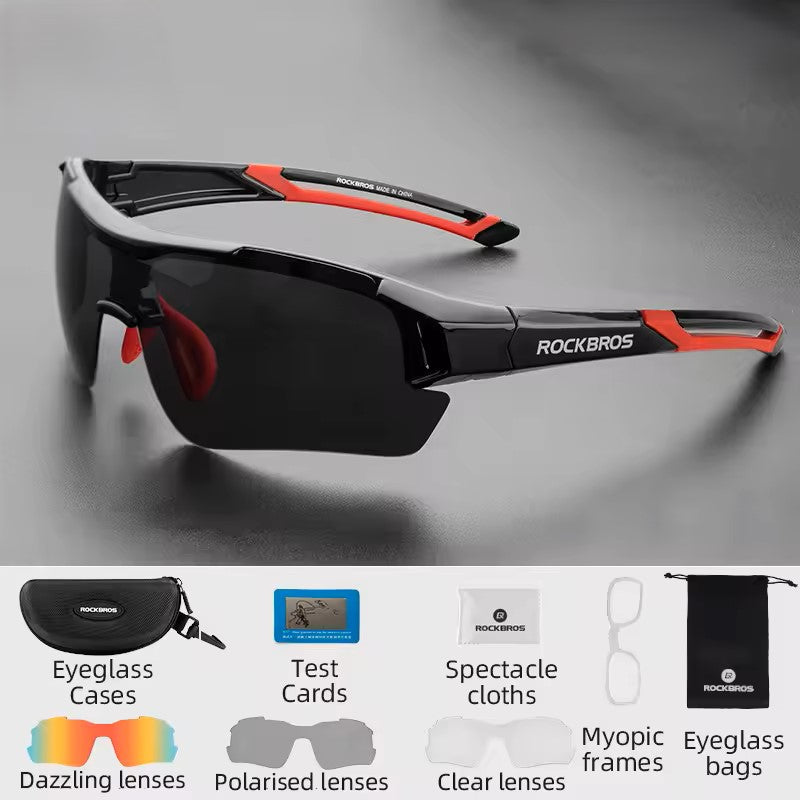 Rockbros™ Polarised Interchangeable Lens Sunglasses