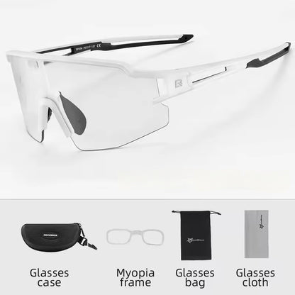 Rockbros™ with Transparent and Semi-Transparent Lenses