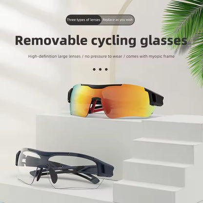 Rockbros™ Polarised Interchangeable Lens Sunglasses
