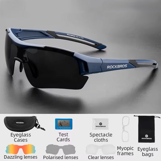 Rockbros™ Polarised Interchangeable Lens Sunglasses